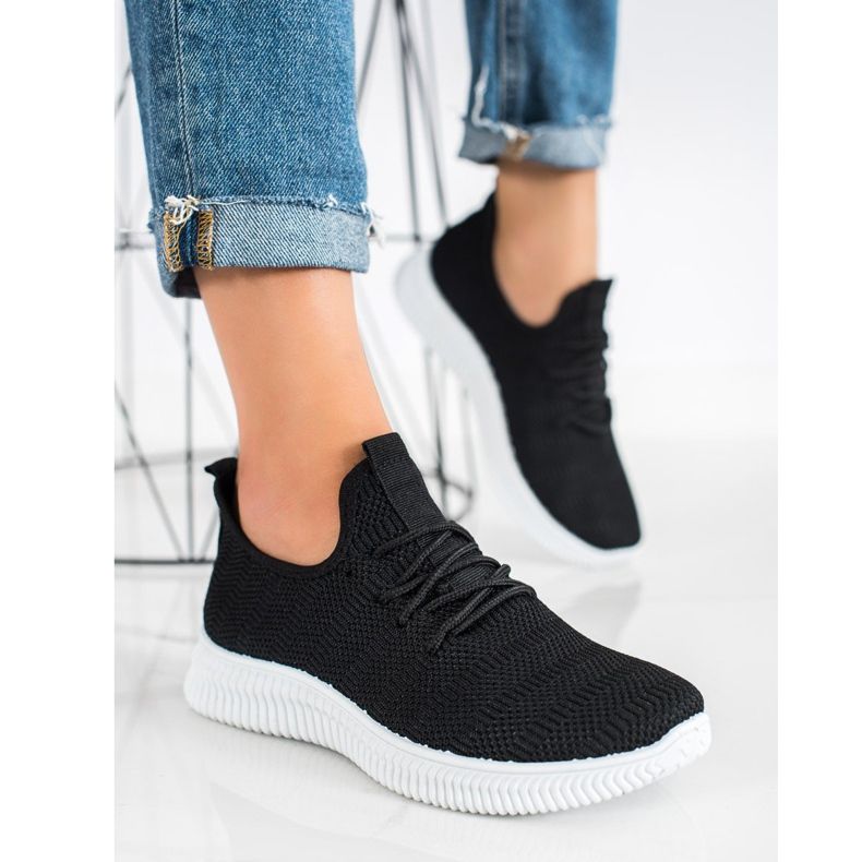 SHELOVET Textile Sportschuhe schwarz 2