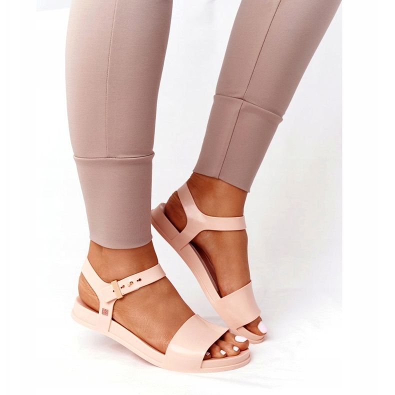 Duftende umweltfreundliche Gummisandalen ZAXY HH285123 Nude beige rosa 4