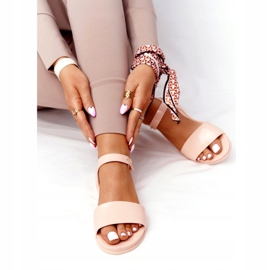 Duftende umweltfreundliche Gummisandalen ZAXY HH285123 Nude beige rosa 5