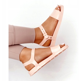 Duftende umweltfreundliche Gummisandalen ZAXY HH285123 Nude beige rosa 7