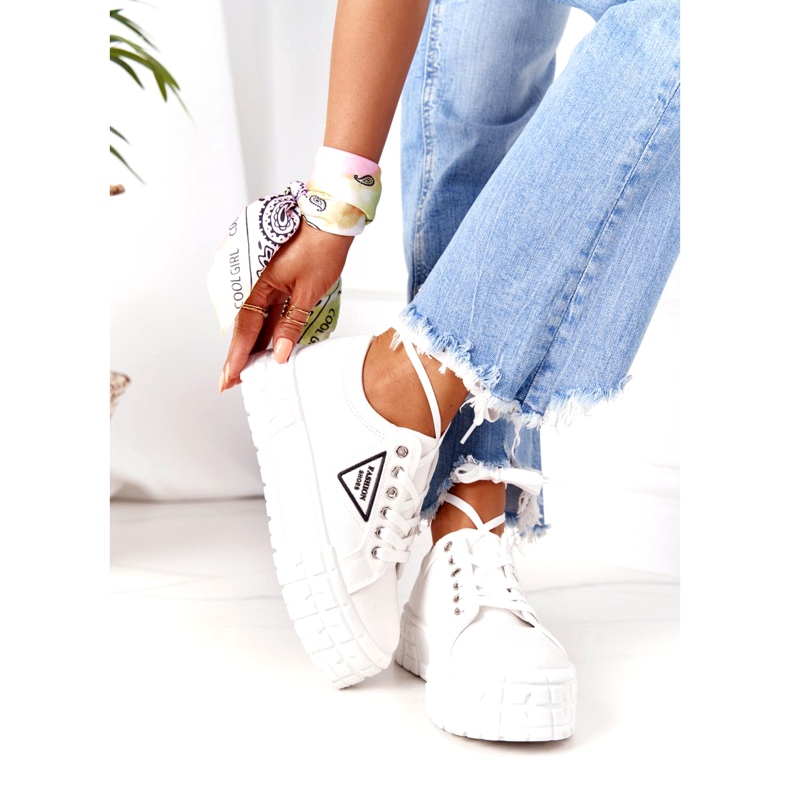 Damen Sneaker Weiß Big City Life 3