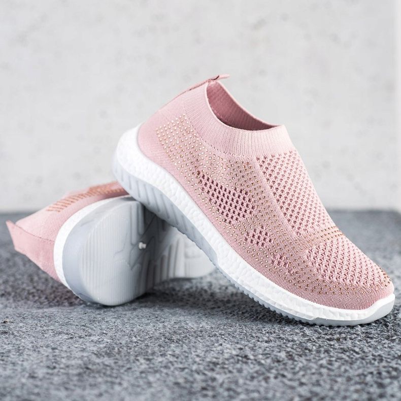 SHELOVET Slip-on-Sneakers rosa 1