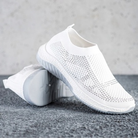 SHELOVET Slip-on-Sneakers weiß 1