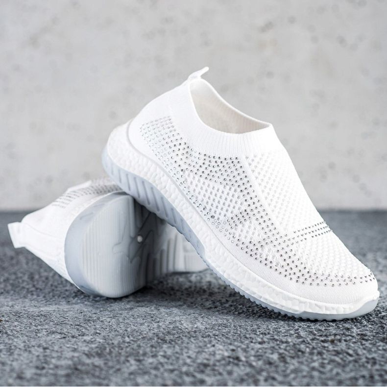 SHELOVET Slip-on-Sneakers weiß 1