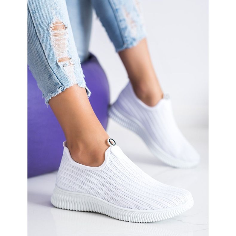 SHELOVET Textile Sportschuhe weiß 2