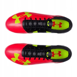 Under Armour Spotlight Dl Fg M 1272302-669 Fußballschuhe mehrfarbig, rot, schwarz rot 2