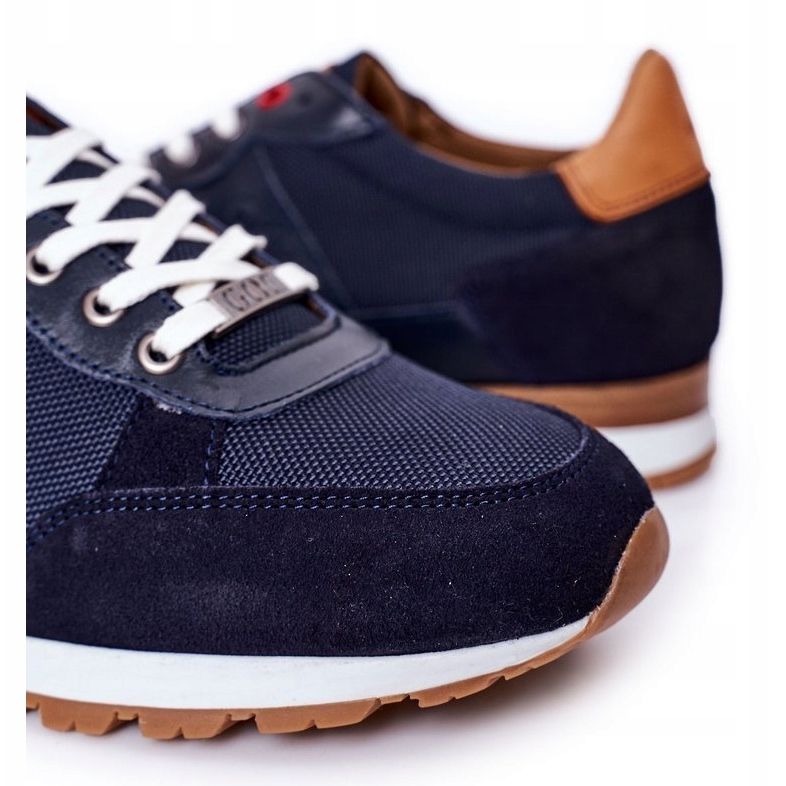 Herren Sportschuhe GOE HH1N4053 Marineblaue Turnschuhe 1