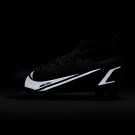 Nike Mercurial Superfly 8 Pro Fg Jr CV0804-004 Fußballschuhe schwarz schwarz 2
