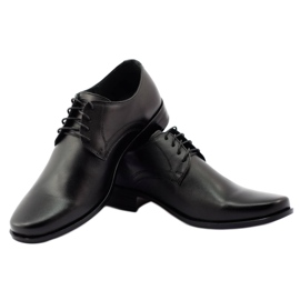 ABIS Herren formelle Schuhe 083 schwarz 2