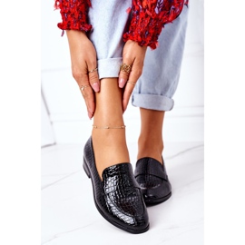 Lackierte Mokassins Vinceza 21-10674 Schwarz 1