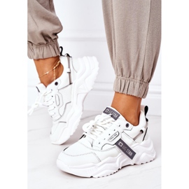 Damen Sportschuhe Sneaker Big Star GG274213 Weiß-Grau 1