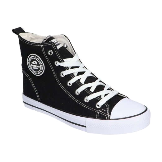 American Club LH01/22 High Sneaker schwarz gebunden 3