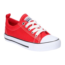 American Club Rote American LH23 Sneakers mit Schnürung ['rot'] 1