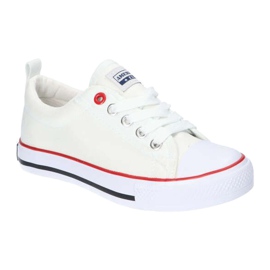 American Club American White Classic LH25 gebundene Turnschuhe weiß weiß 1