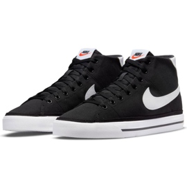 Nike Court Legacy Mid Canvas M DD0162 001 schwarz 1