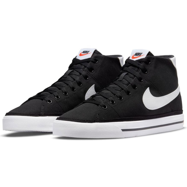 Nike Court Legacy Mid Canvas M DD0162 001 schwarz 1