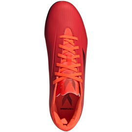 Adidas X Speedflow.4 Tf M FY3336 Fußballschuhe rot orangen und rottöne 1