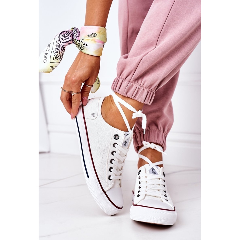 Damen-Turnschuhe Big Star II274001 Weiß 2