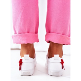 Damen Leder Sneakers Big Star GG274160 Weiß 1