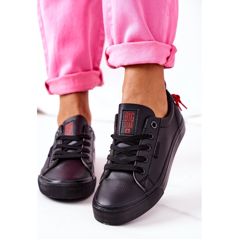 Damen Sneakers Big Star GG274161 Schwarz 2