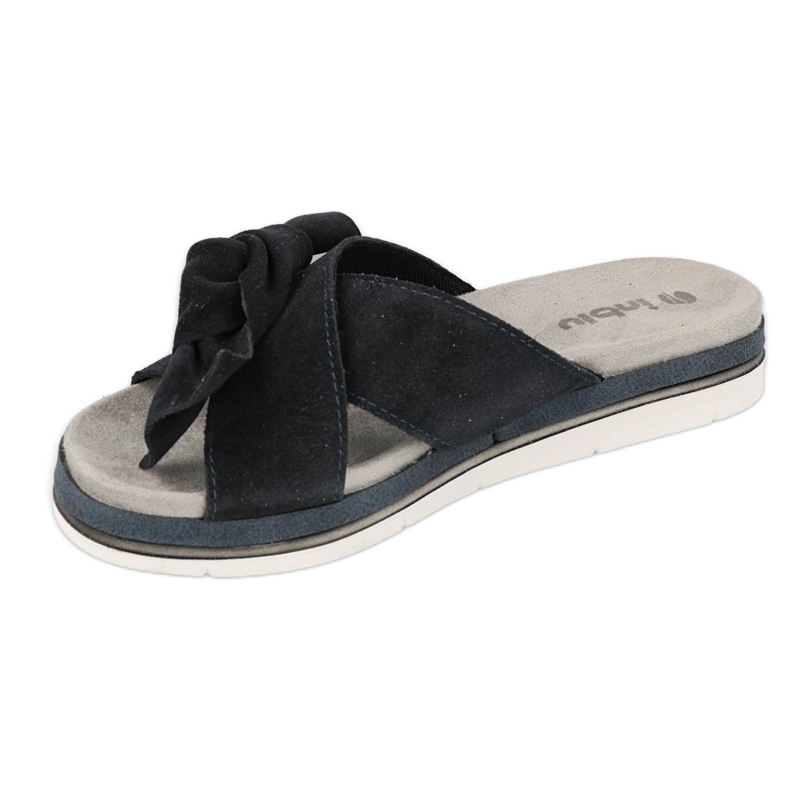 Inblu Hausschuhe Damenschuhe 158D156 marineblau 2