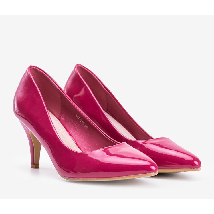 Dunkelrosa Pumps auf einem Faith Stilettoabsatz 1