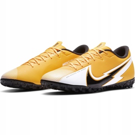 Nike Mercurial Vapor 13 Academy Tf M AT7996 801 Fußballschuh orangen und rottöne 1