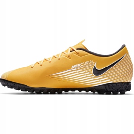 Nike Mercurial Vapor 13 Academy Tf M AT7996 801 Fußballschuh orangen und rottöne 2