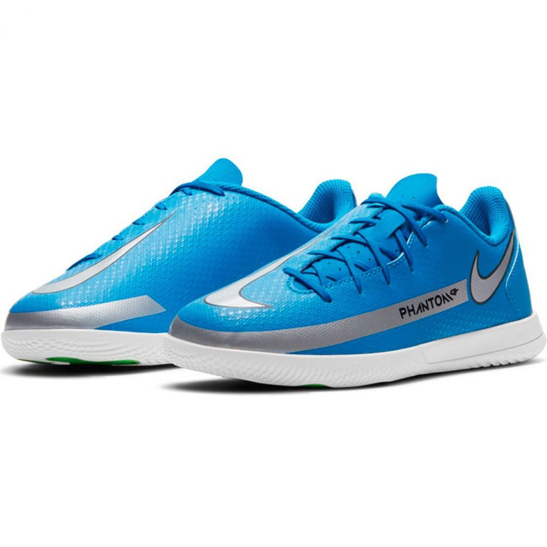 Nike Phantom Gt Club Ic Jr CK8481-400 Fußballschuhe blau 3