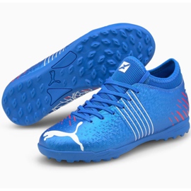 Puma Future Z 4.2 Tt Jr 106509 01 Fußballschuhe orange, blau blau 1