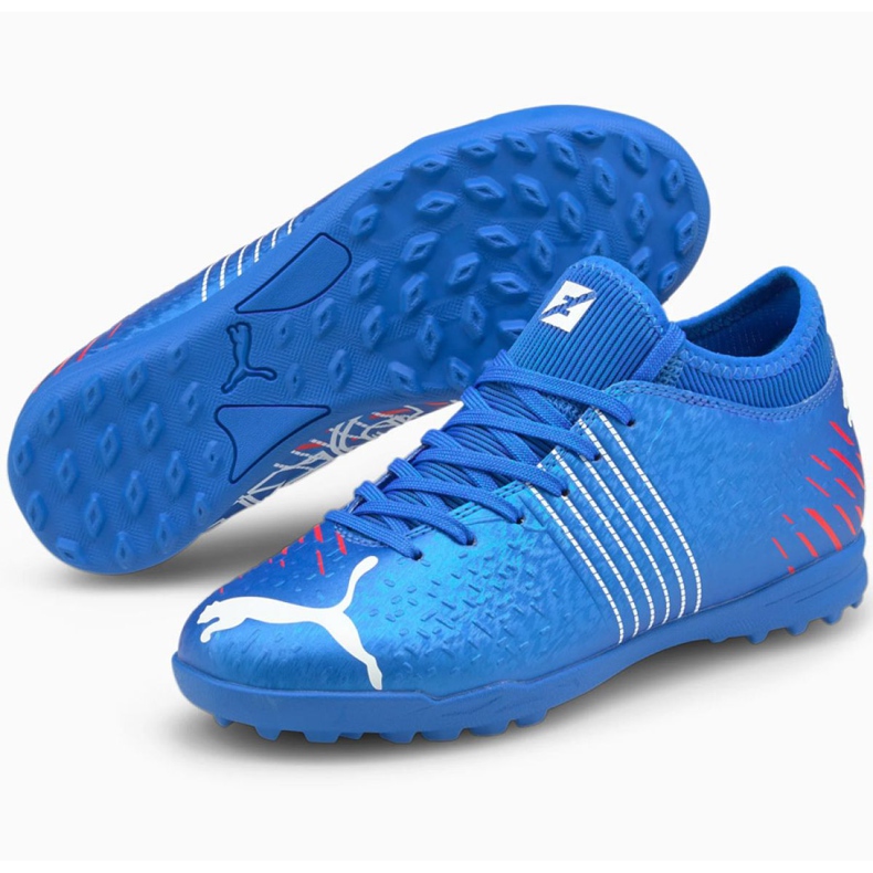 Puma Future Z 4.2 Tt Jr 106509 01 Fußballschuhe orange, blau blau 1