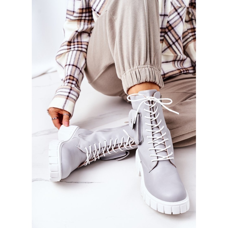 PS1 Warme Arbeiter mit Tasche Hellgrau Awesome 1