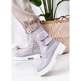 PS1 Warme Arbeiter mit Tasche Hellgrau Awesome 2