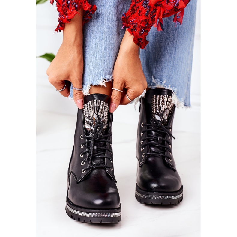 PS1 Warme Arbeiter mit Zirkonen Schwarz Achtung 2