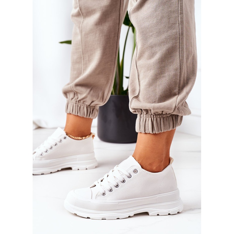 Damen Sneakers Weiß Travel Time 1