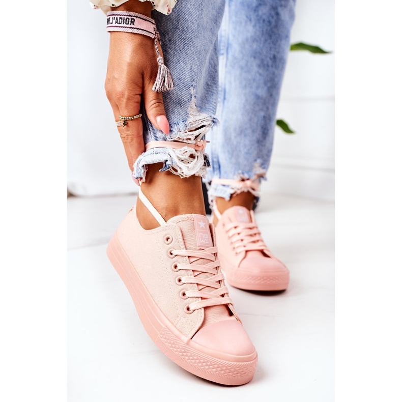 NEWS Klassische rosa Ecoma Sneakers für Damen 2