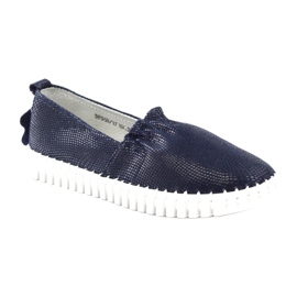 Damenschuhe Filippo marineblaue Schale 1