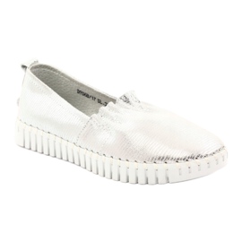 Damenschuhe Filippo DP068 Silber grau 1