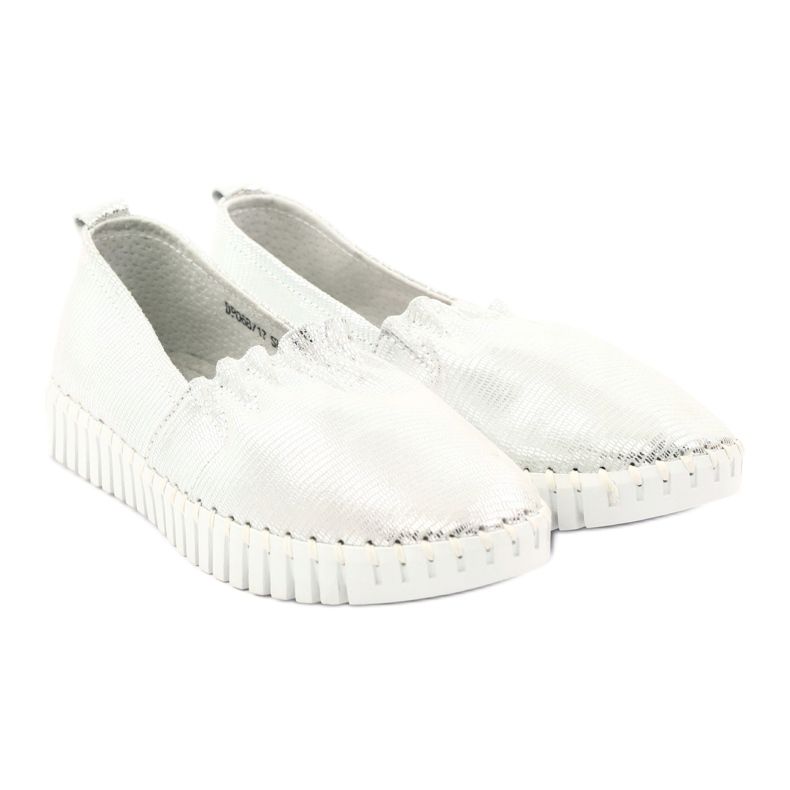 Damenschuhe Filippo DP068 Silber grau 4