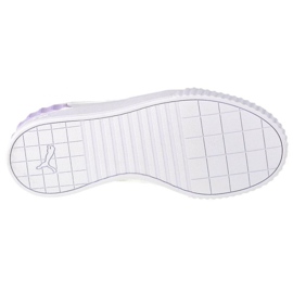 Puma Carina Lift Shine W 380552-01 weiß lila 2