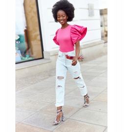 PS1 Schwarze Sandalen an einer Stange mit Schlangenmuster Folly grau 3