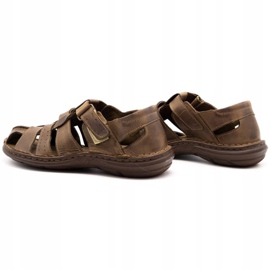 Ledersandalen Polbut 211/2 braun 5