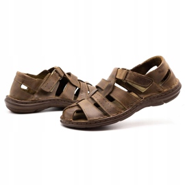 Ledersandalen Polbut 211/2 braun 4