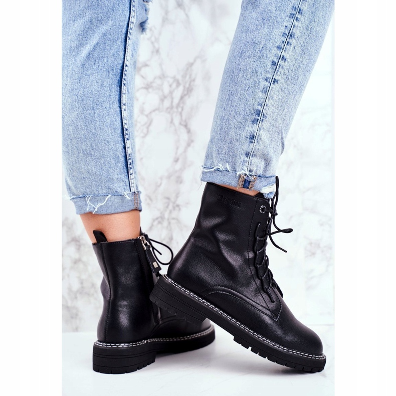 Damenstiefel Big Star Schwarz GG274596 4