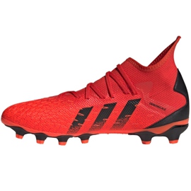 Adidas Predator Freak.3 Mg M FY6303 Fußballschuhe mehrfarbig orangen und rottöne 1
