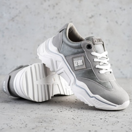 Damen Sneaker Big Star GG274211 grau 1