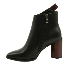 Schwarze Filippo DBT1553 / 21 BK Stiefel 1