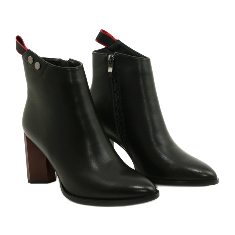 Schwarze Filippo DBT1553 / 21 BK Stiefel 2