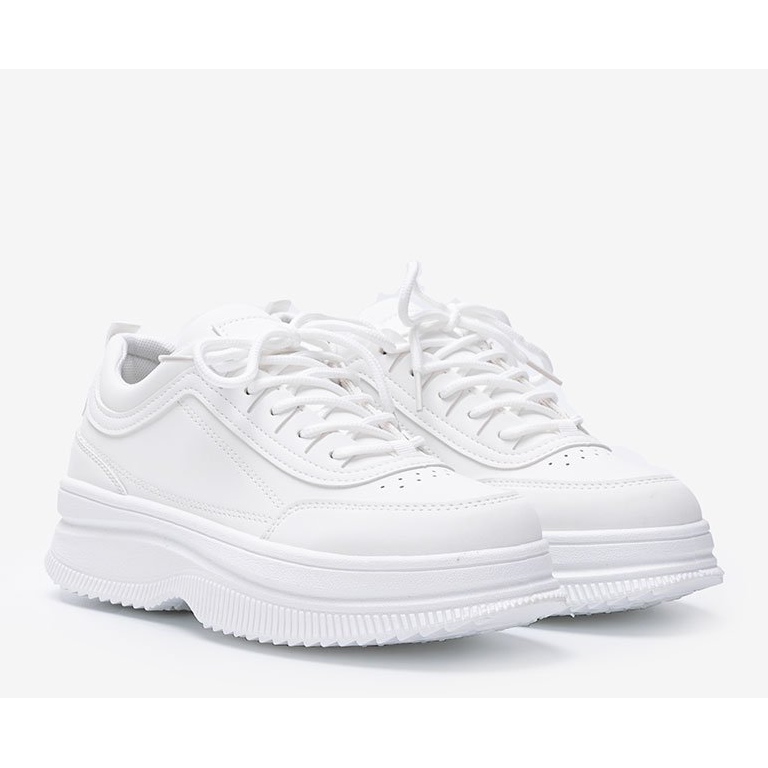 Weiße Sneaker mit Andreia Matt-Finish 1