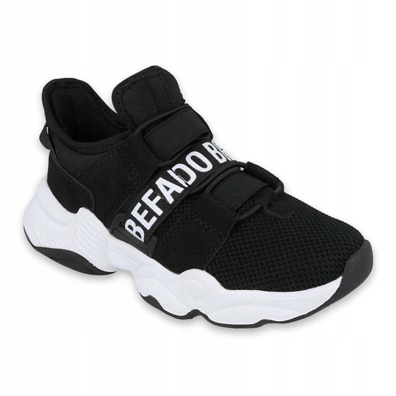 Befado Jugendschuhe 516Q066 schwarz 1